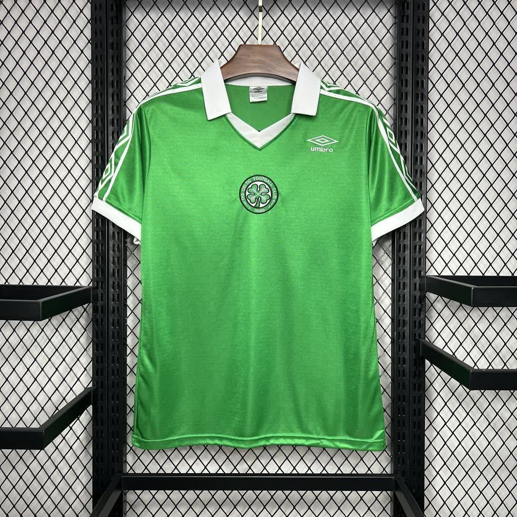 Football Shirt Celtic Home 80-81 Retro extra 2