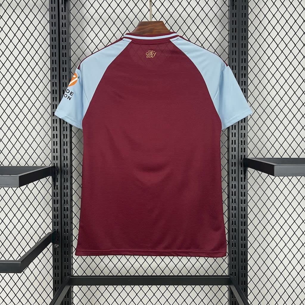 Football Shirt Aston Villa Home 25-26 back