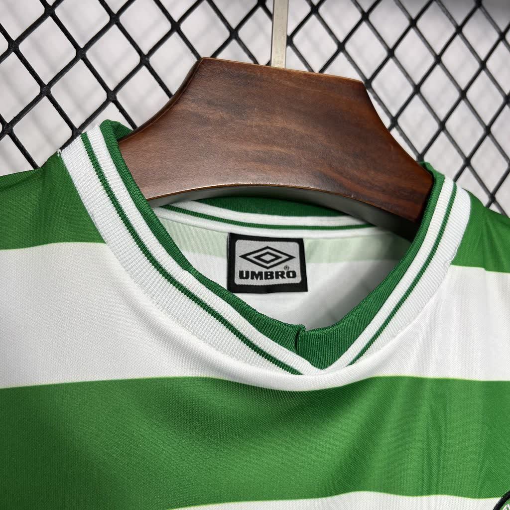 Football Shirt Celtic Home 99-00 Retro extra 2