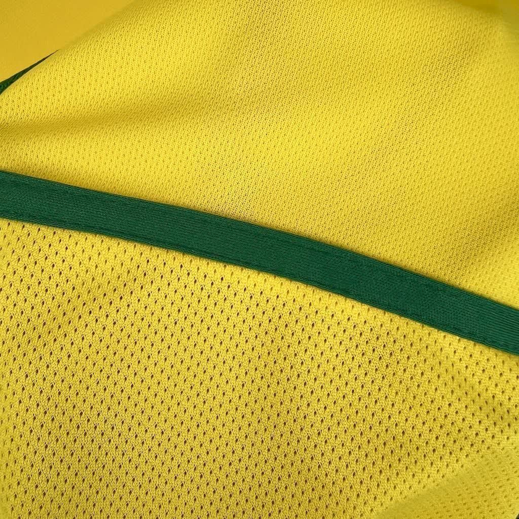 Football Shirt Brazil Home 2002 Retro extra 1