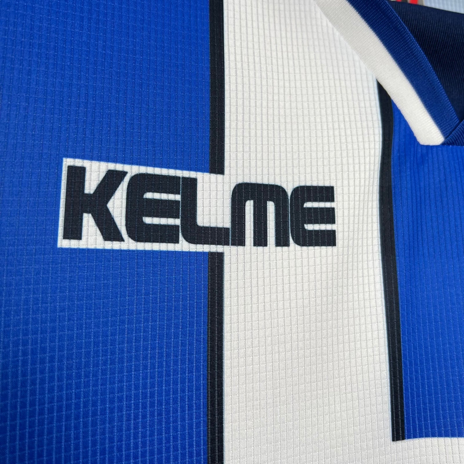Football Shirt Malaga CF Home 97-98 Retro extra 1