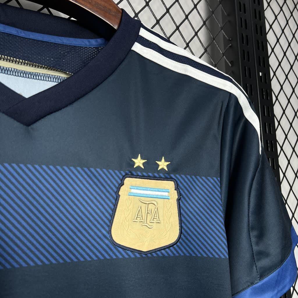 Football Shirt Argentina Away 2014 Retro extra 2