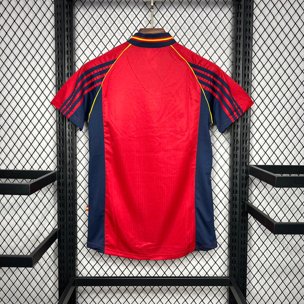 Football Shirt Spain Home 98-99 Retro back