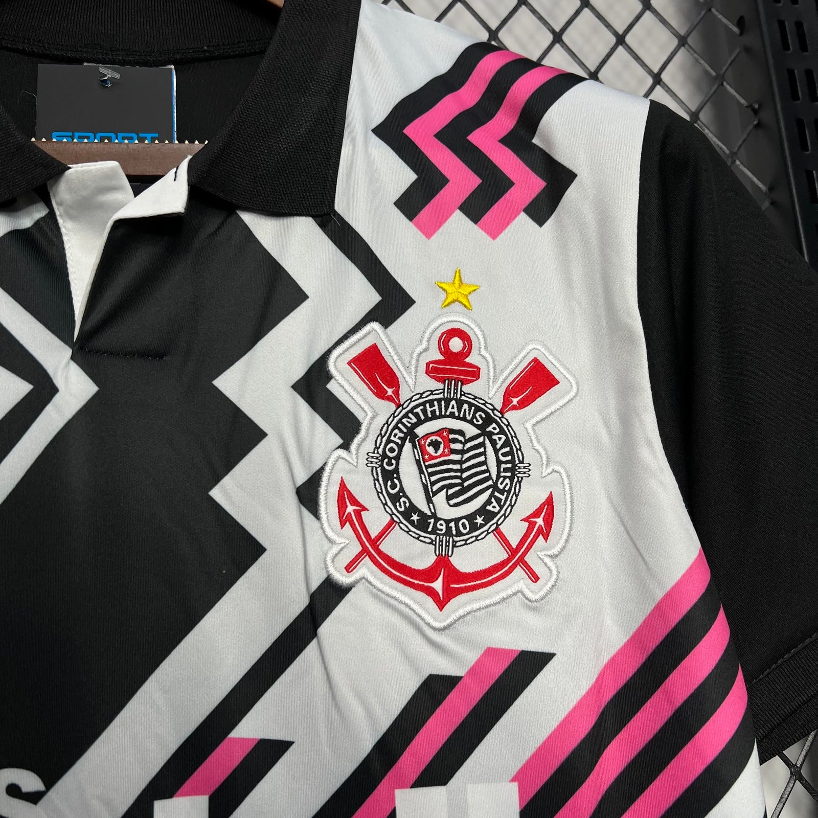 Football Shirt Corinthians Away 95-96 Goalkeeper extra 1
