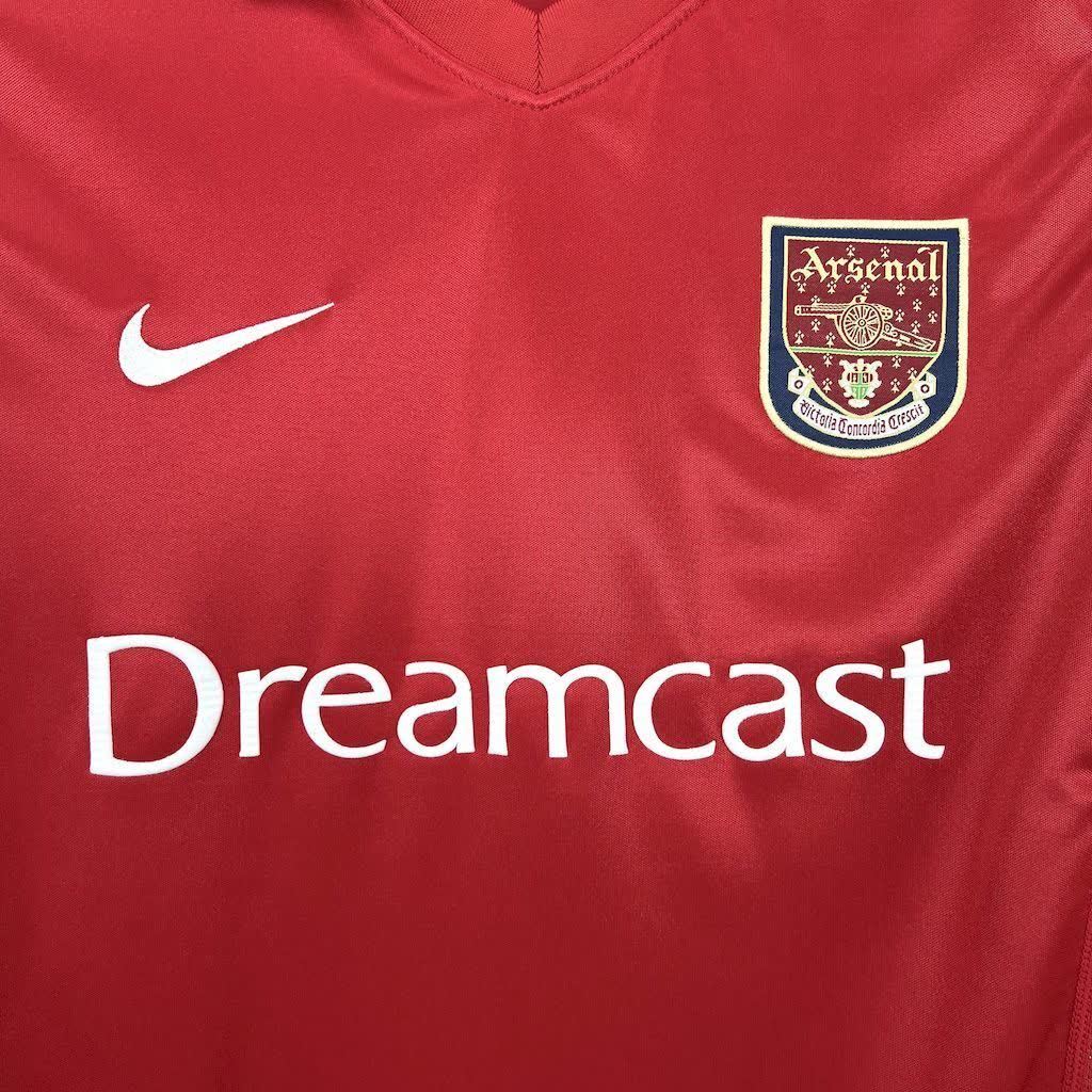 Football Shirt Arsenal Home 00-01 Retro back