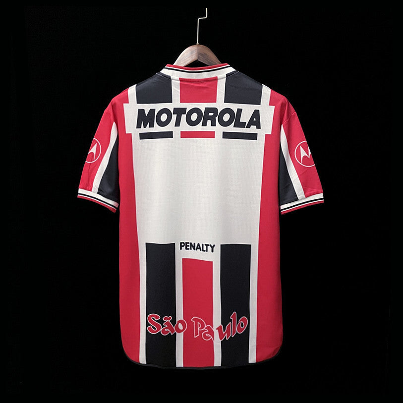 Football Shirt Sao Paulo Away 00-01 Retro back