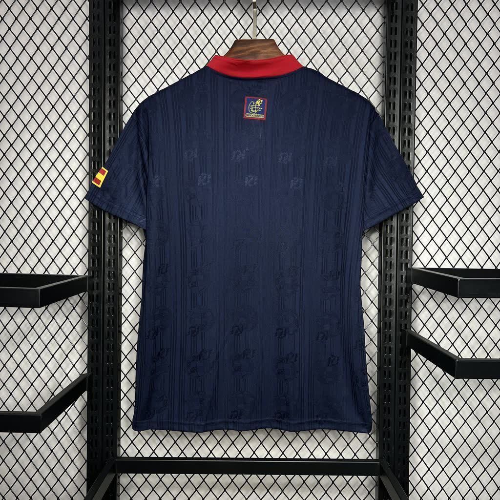 Football Shirt Spain Away 96-97 Retro back