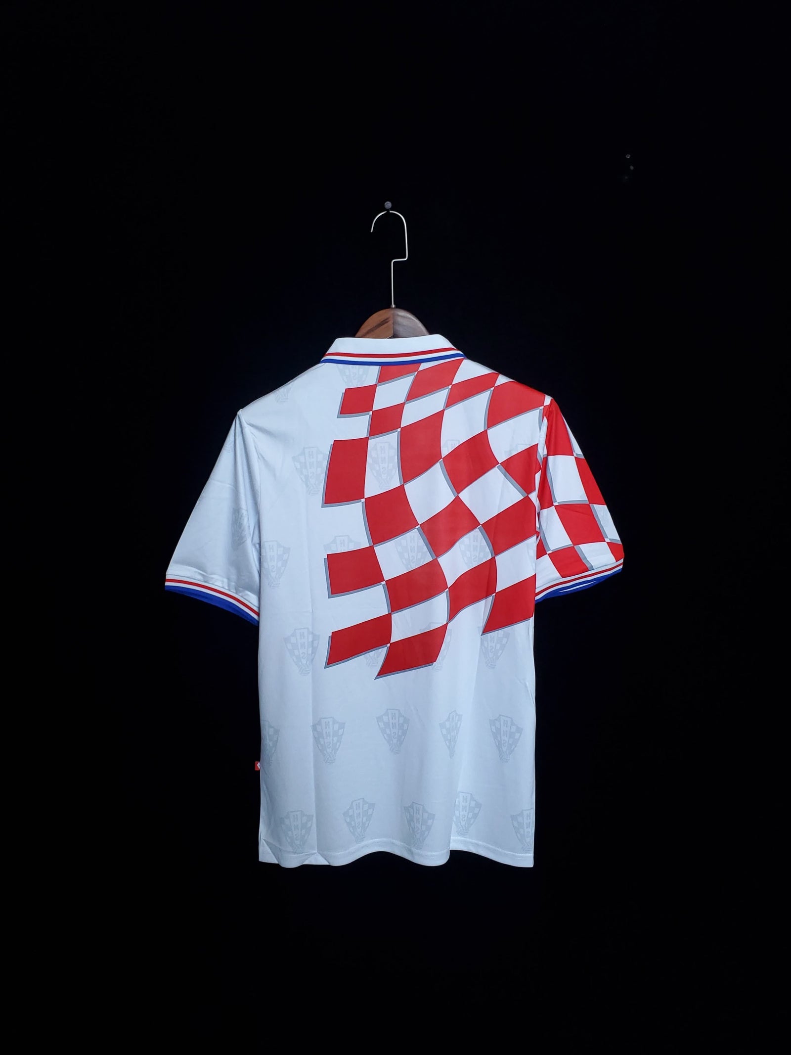 Football Shirt Croatia Home 1998 Retro back