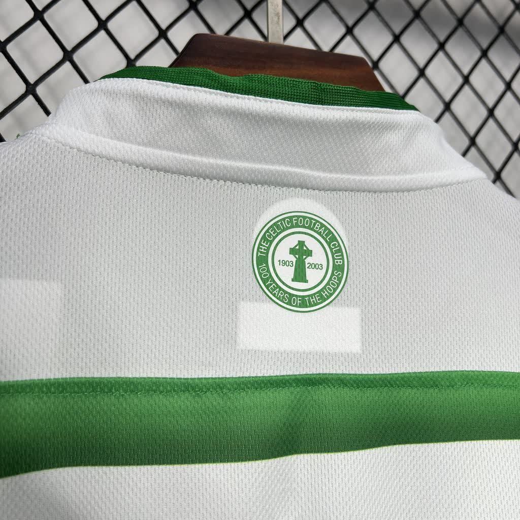 Football Shirt Celtic Home 03-04 Retro extra 2