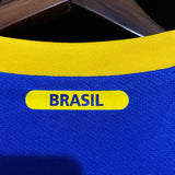 Football Shirt Brazil Away 10-11 Retro extra 2