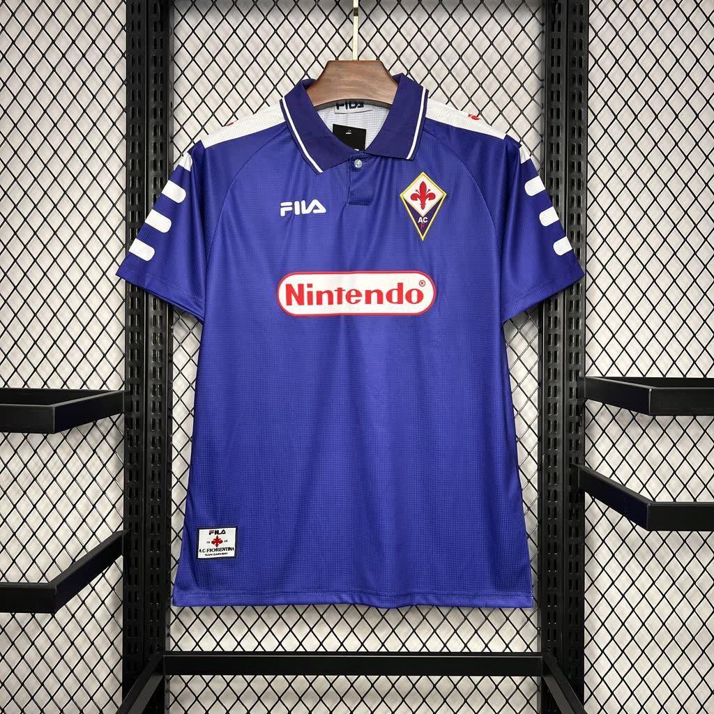 Football Shirt Fiorentina Home 98-99 Retro extra 2