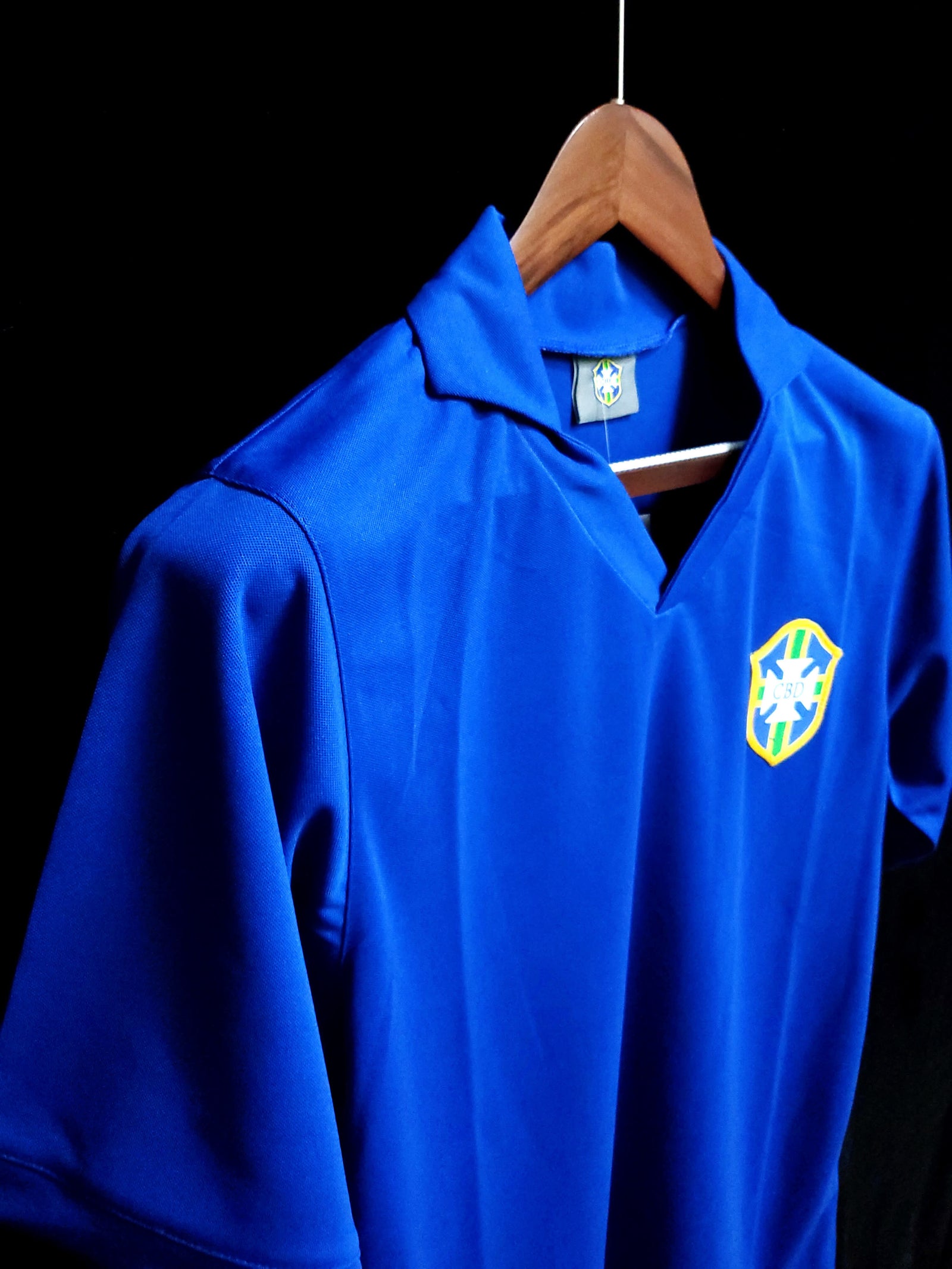 Football Shirt Brazil Away 1957 Retro extra 1