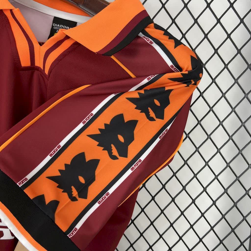 Football Shirt AS Roma Home 98-99 Retro extra 1