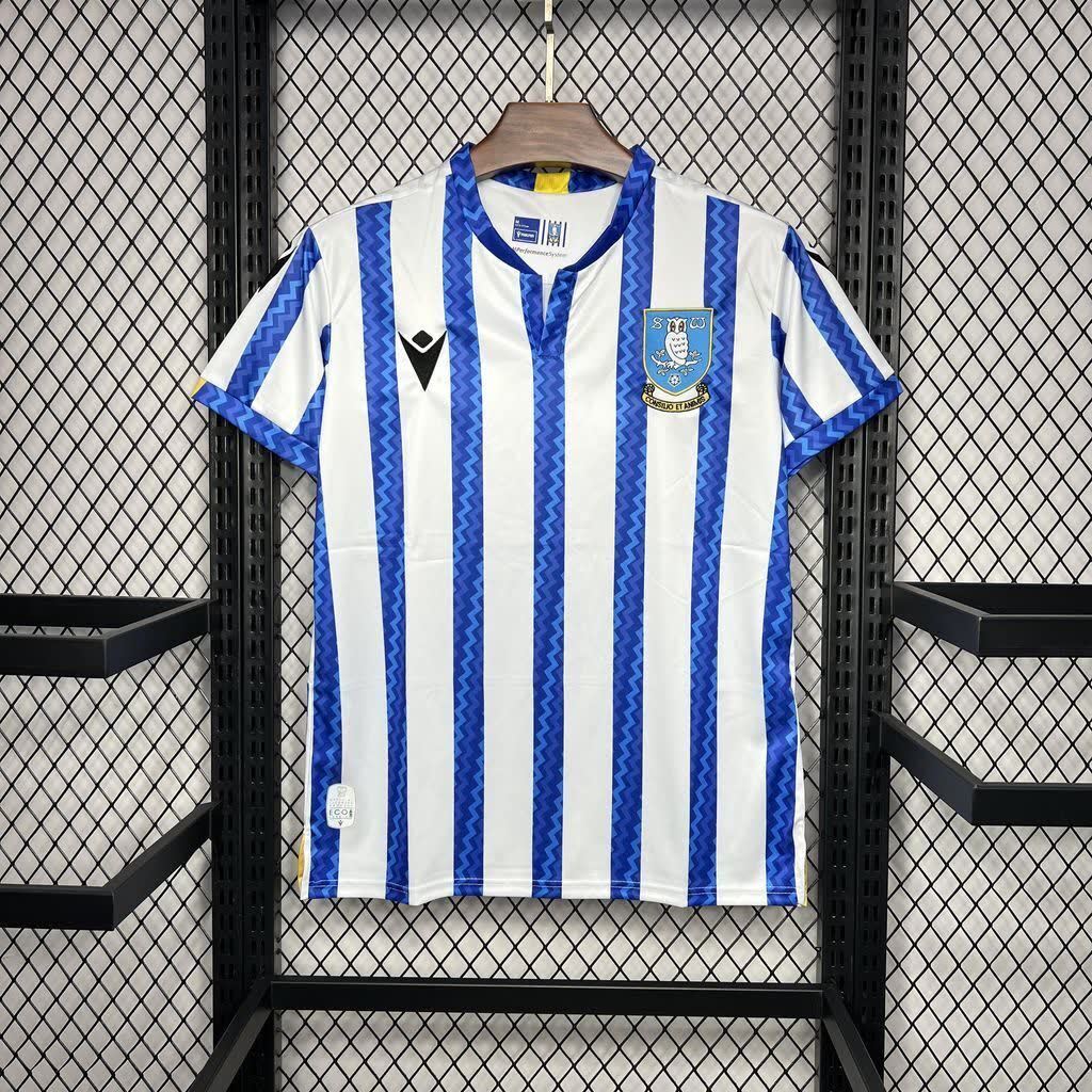 Football Shirt Sheffield Wednesday Home 24-25 extra 2