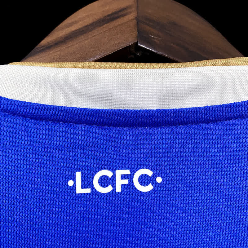 Football Shirt Leicester City Home 21-22 extra 1