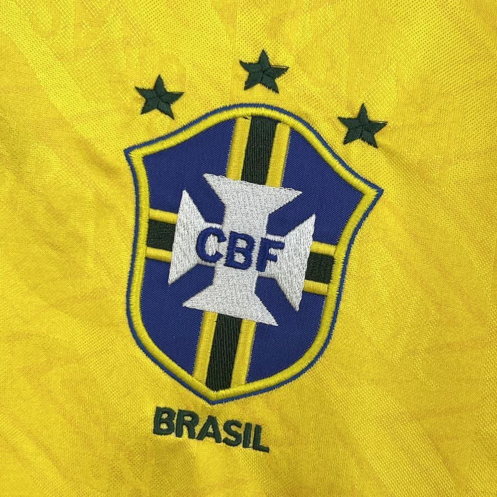 Football Shirt Brazil Home 91-93 Retro extra 1