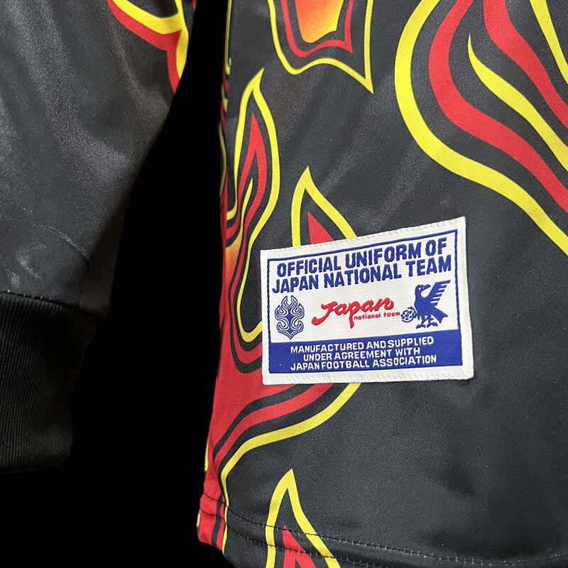 Football Shirt Japan Goalkeeper Flame 98-99 Retro extra 1