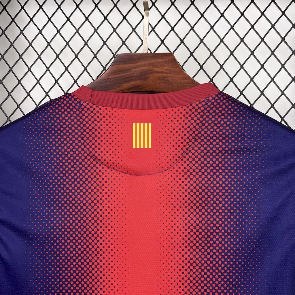 Football Shirt FC Barcelona Home 12-13 Long Sleeves Retro extra 2