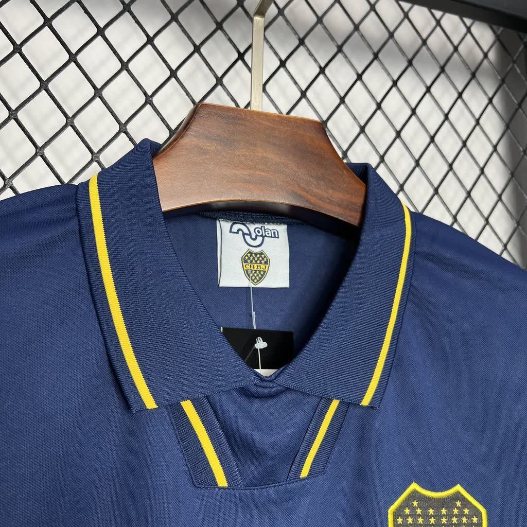 Football Shirt Boca Juniors Home 94-95 Retro extra 1