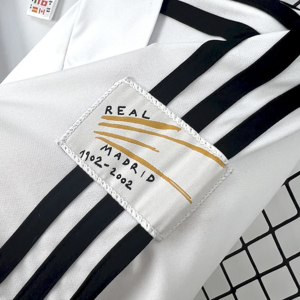 Football Shirt Real Madrid Home 01-02 Retro extra 1