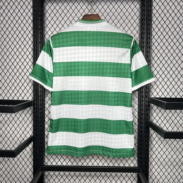 Football Shirt Celtic Home 87-88 Retro back