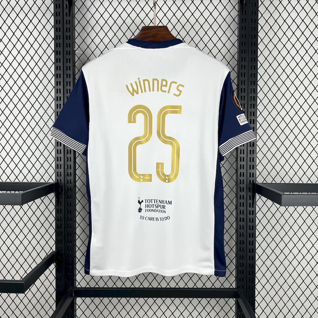 Football Shirt Tottenham Hotspur Home 25-26 Europa League back