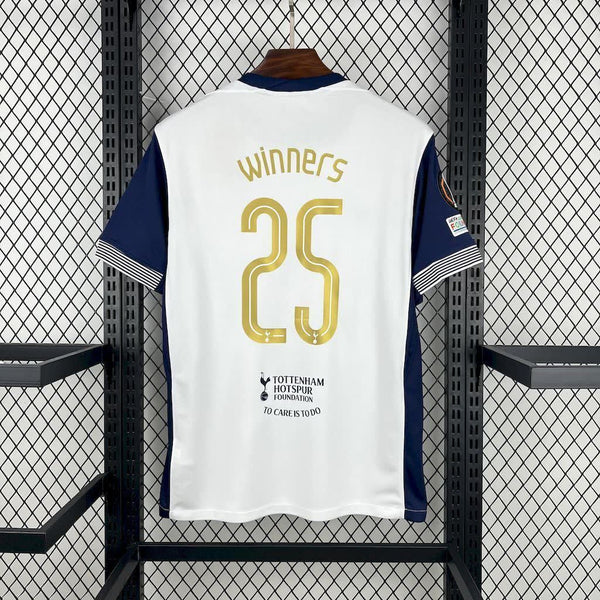 Football Shirt Tottenham Hotspur Home 25-26 Europa League back