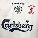 Football Shirt Liverpool FC Away 01-02 extra 1