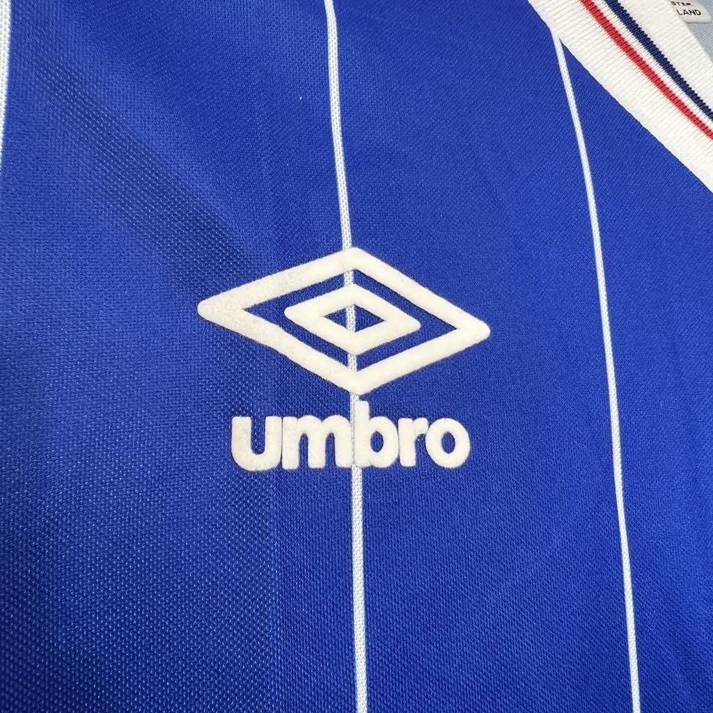 Football Shirt Rangers Home 82-84 Retro extra 2