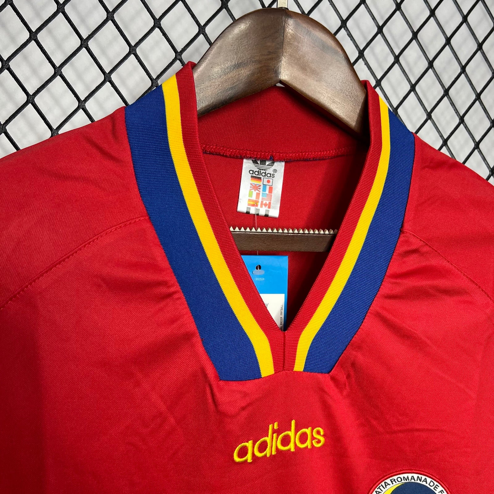 Football Shirt Romania Away 94-95 Retro back