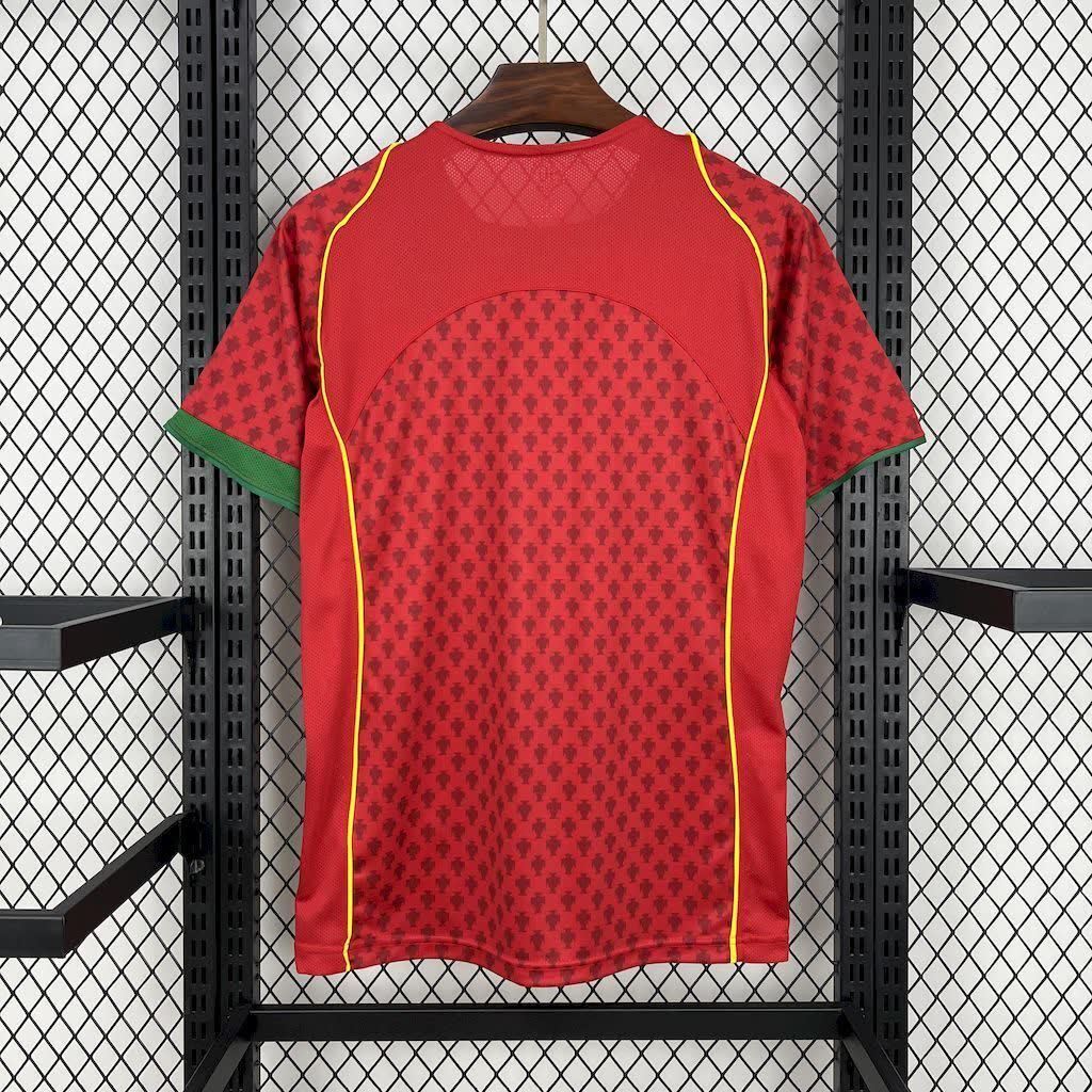 Football Shirt Portugal Home 04-05 Retro extra 1