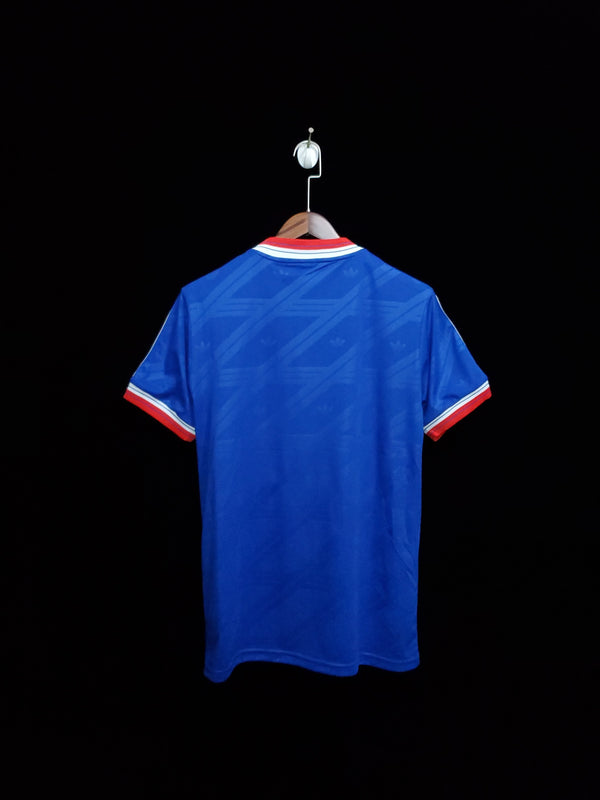 Football Shirt Manchester United Third 86-88 Retro back
