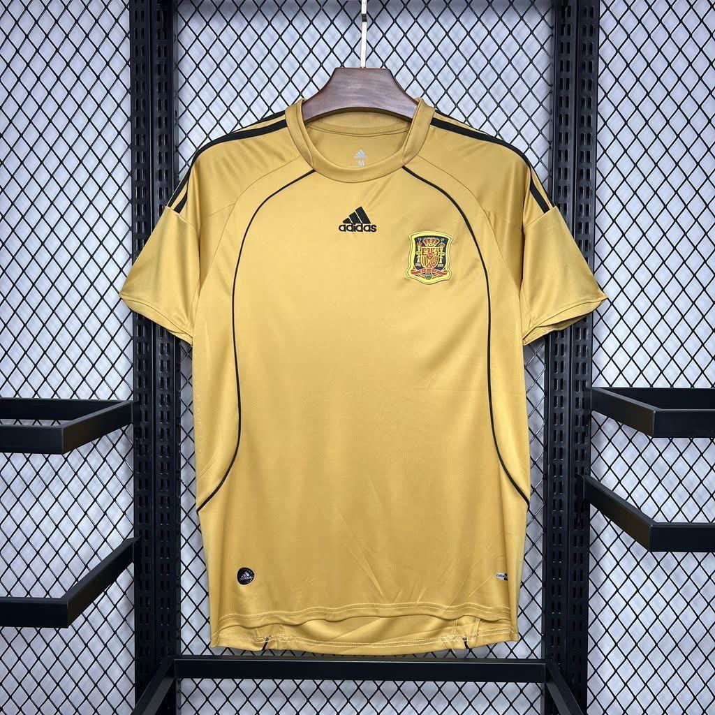 Football Shirt Spain Away 08-09 Retro back