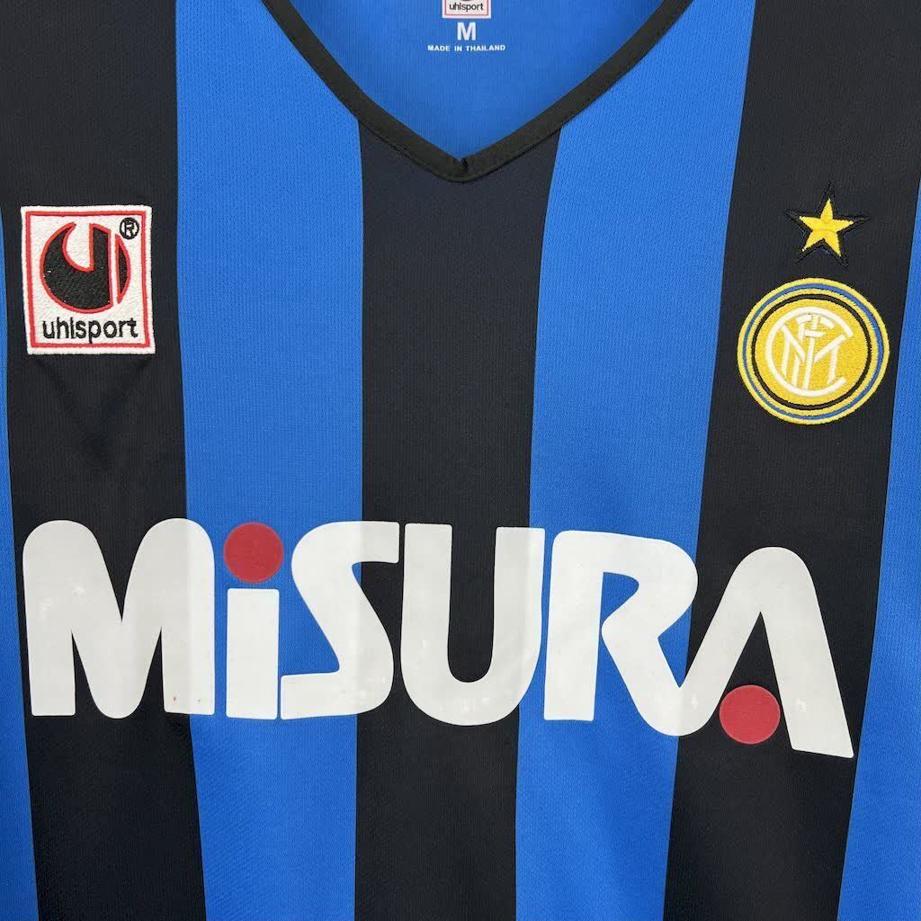 Football Shirt Inter Milan Home 90-91 Retro extra 1