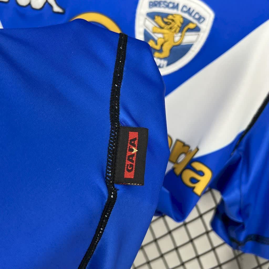 Football Shirt Brescia Home 03-04 Retro extra 1