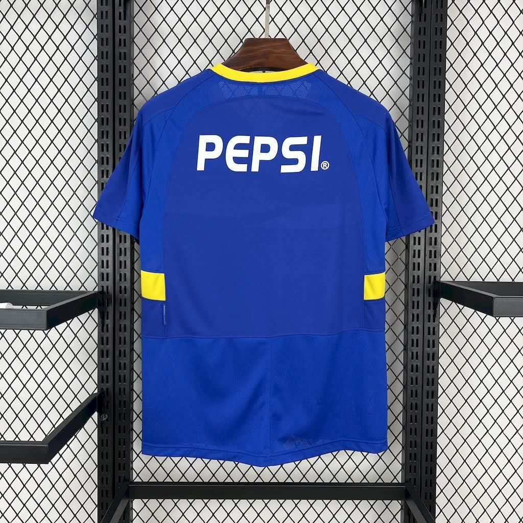 Football Shirt Boca Juniors Home 03-04 back
