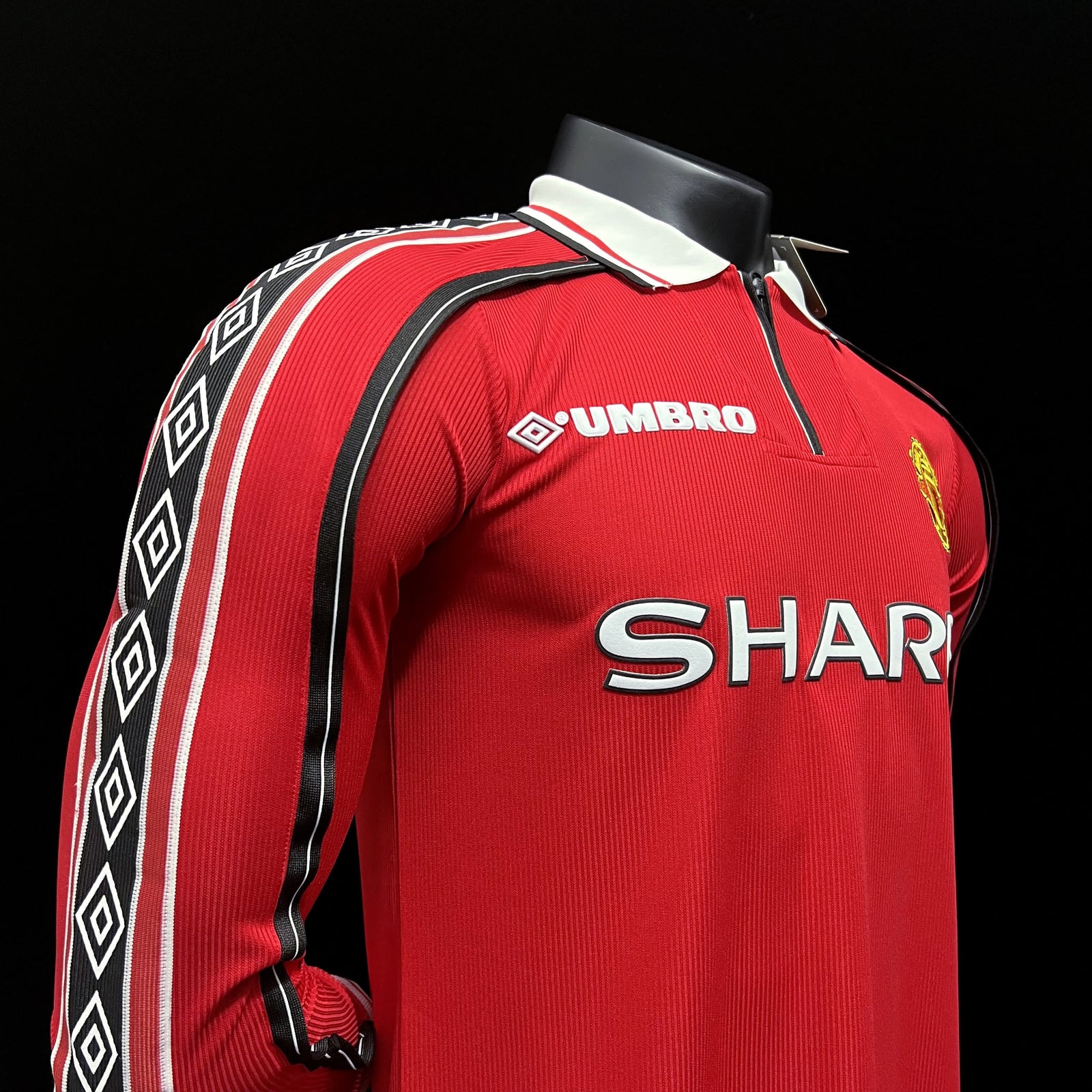Football Shirt Manchester United Home 98-99 Retro L extra 3