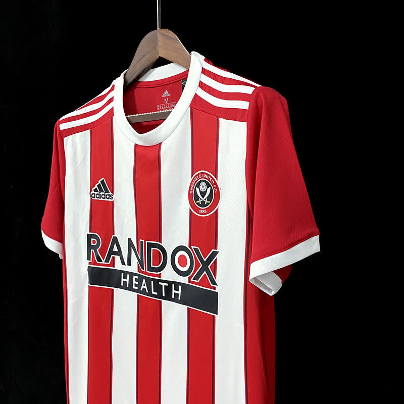 Football Shirt Sheffield United Home 21-22 extra 2