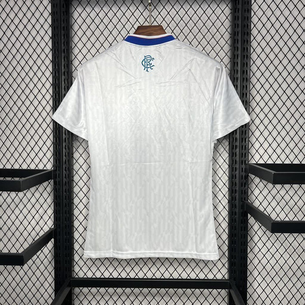 Football Shirt Rangers Away 90-92 Retro back