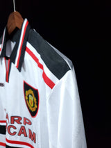 Football Shirt Manchester United Away 97-98 extra 2