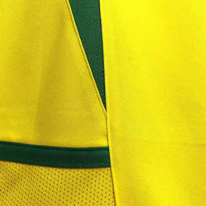 Football Shirt Brazil Home 02-03 Retro extra 2