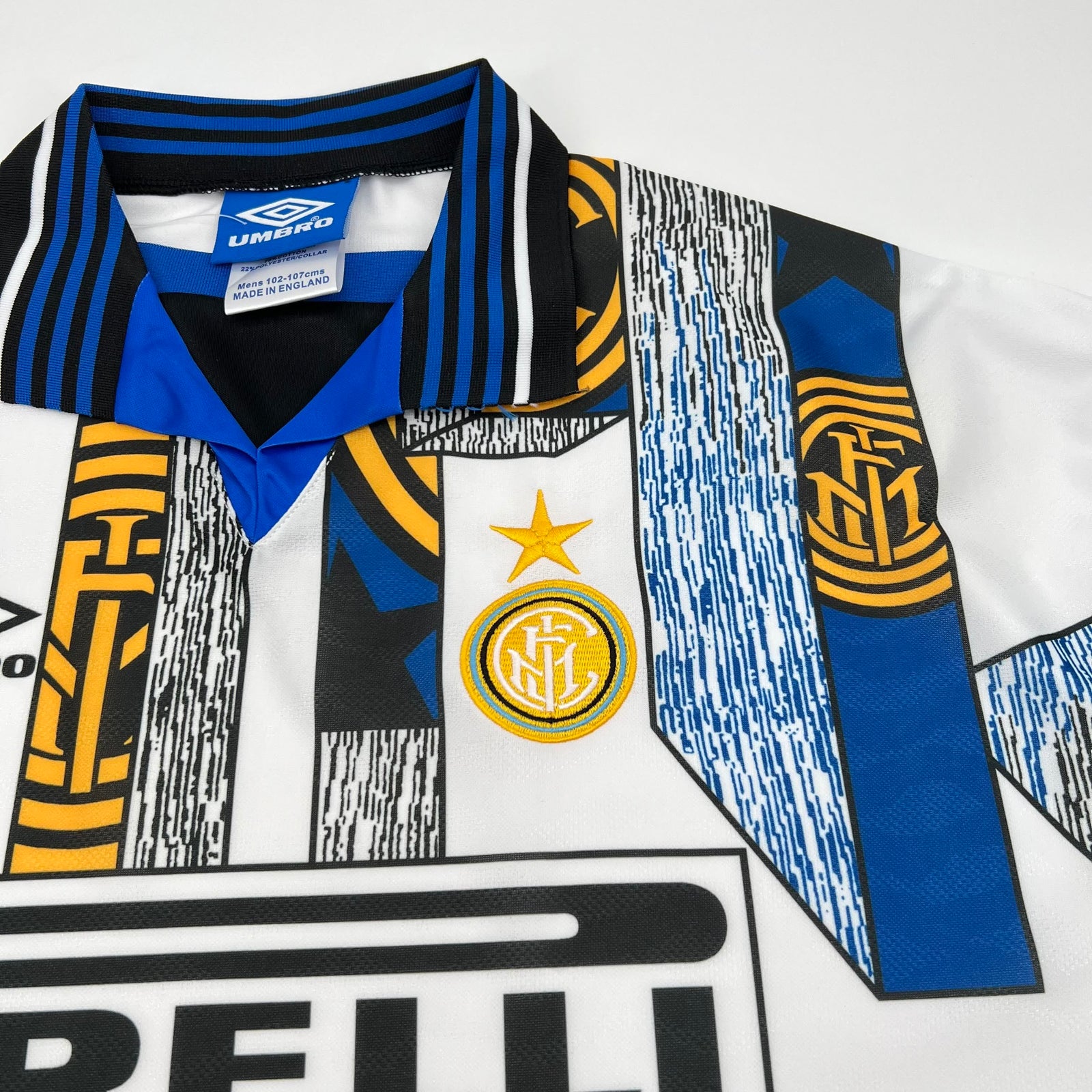 Football Shirt Inter Milan Away 95-96 Retro extra 2