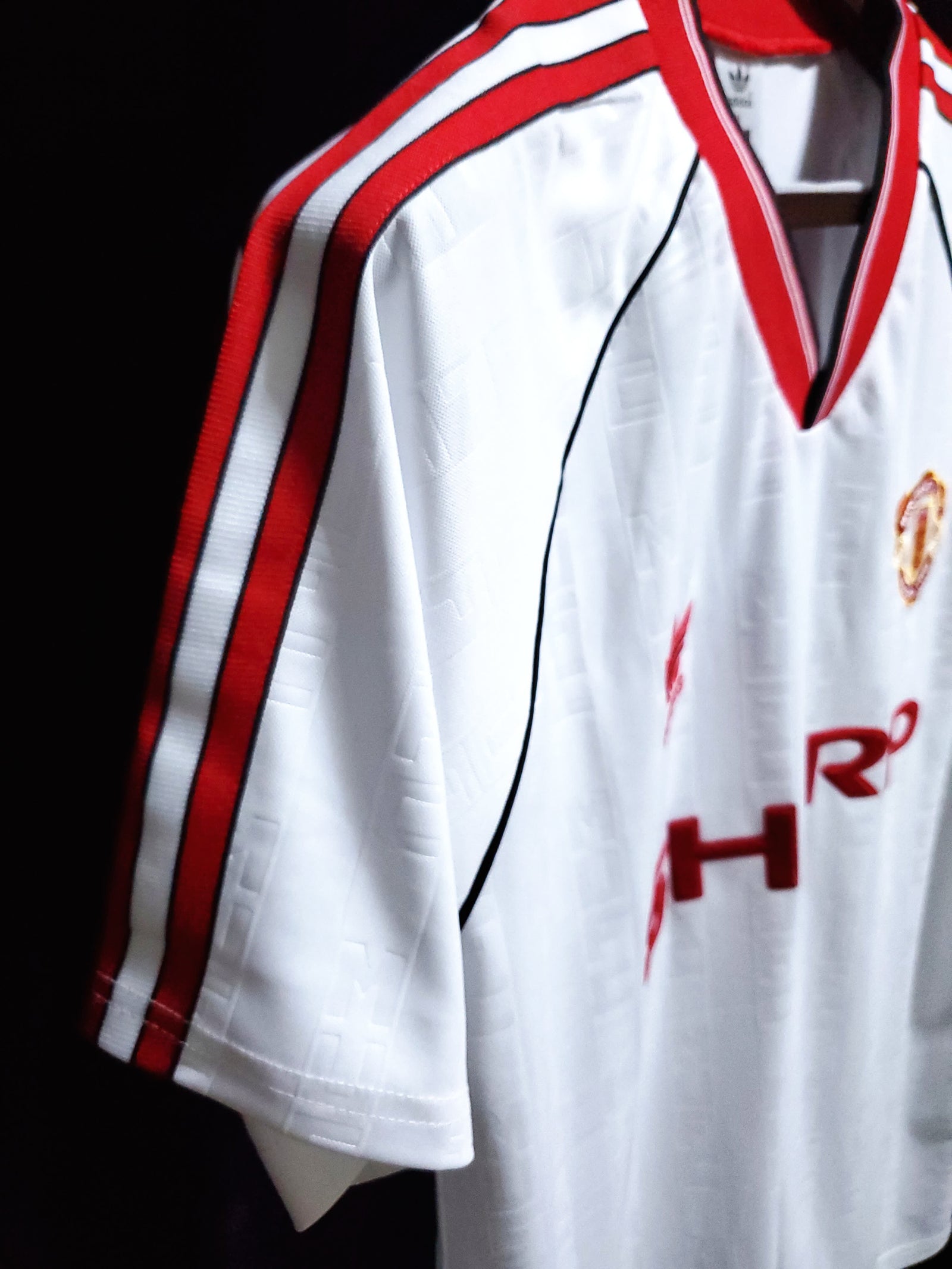 Football Shirt Manchester United Away 88-89 Retro extra 2