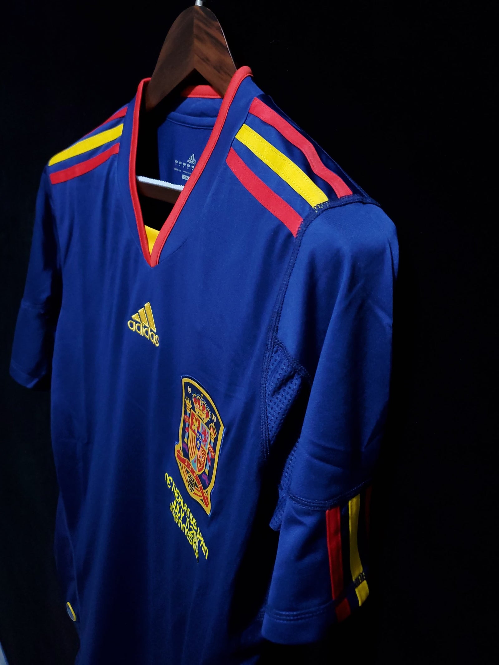 Football Shirt Spain Away 2010 Retro extra 2