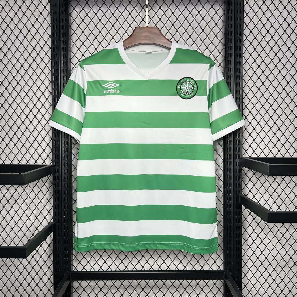 Football Shirt Celtic FC Home 80-81 Retro extra 3