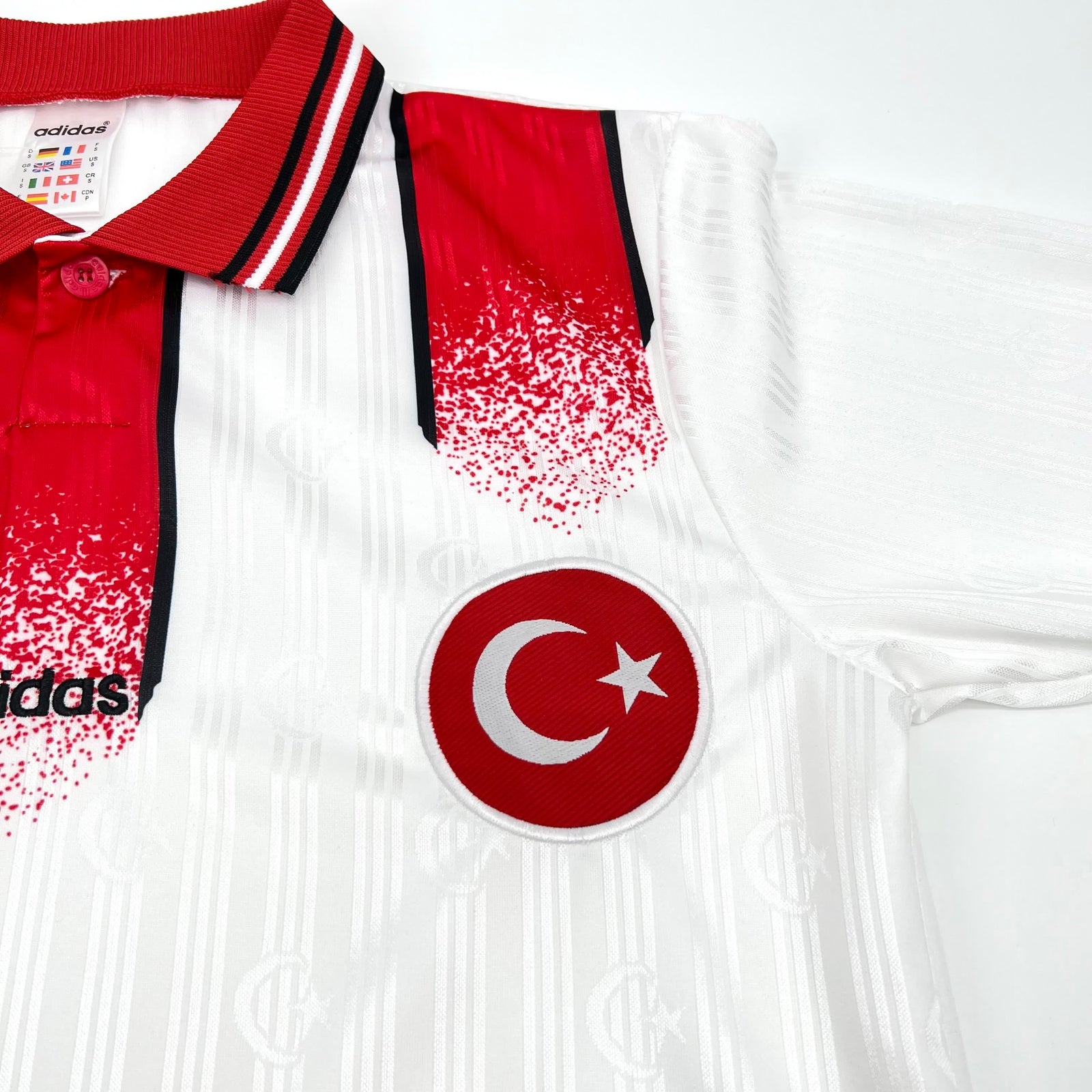 Football Shirt Turkiye Away 1996 Retro extra 1