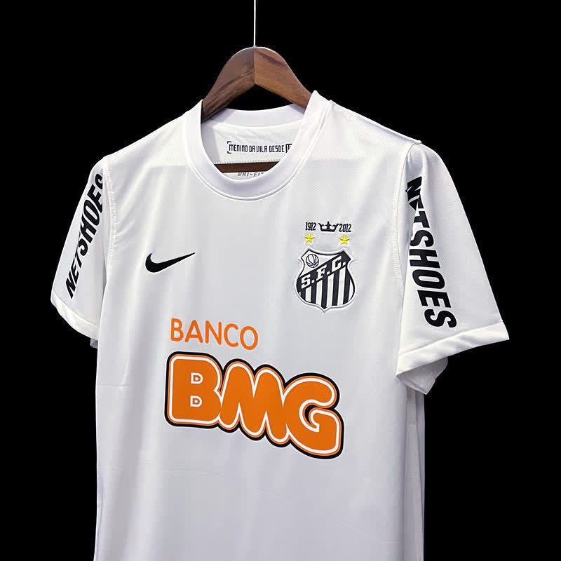Football Shirt Santos Home 11-12 extra 2