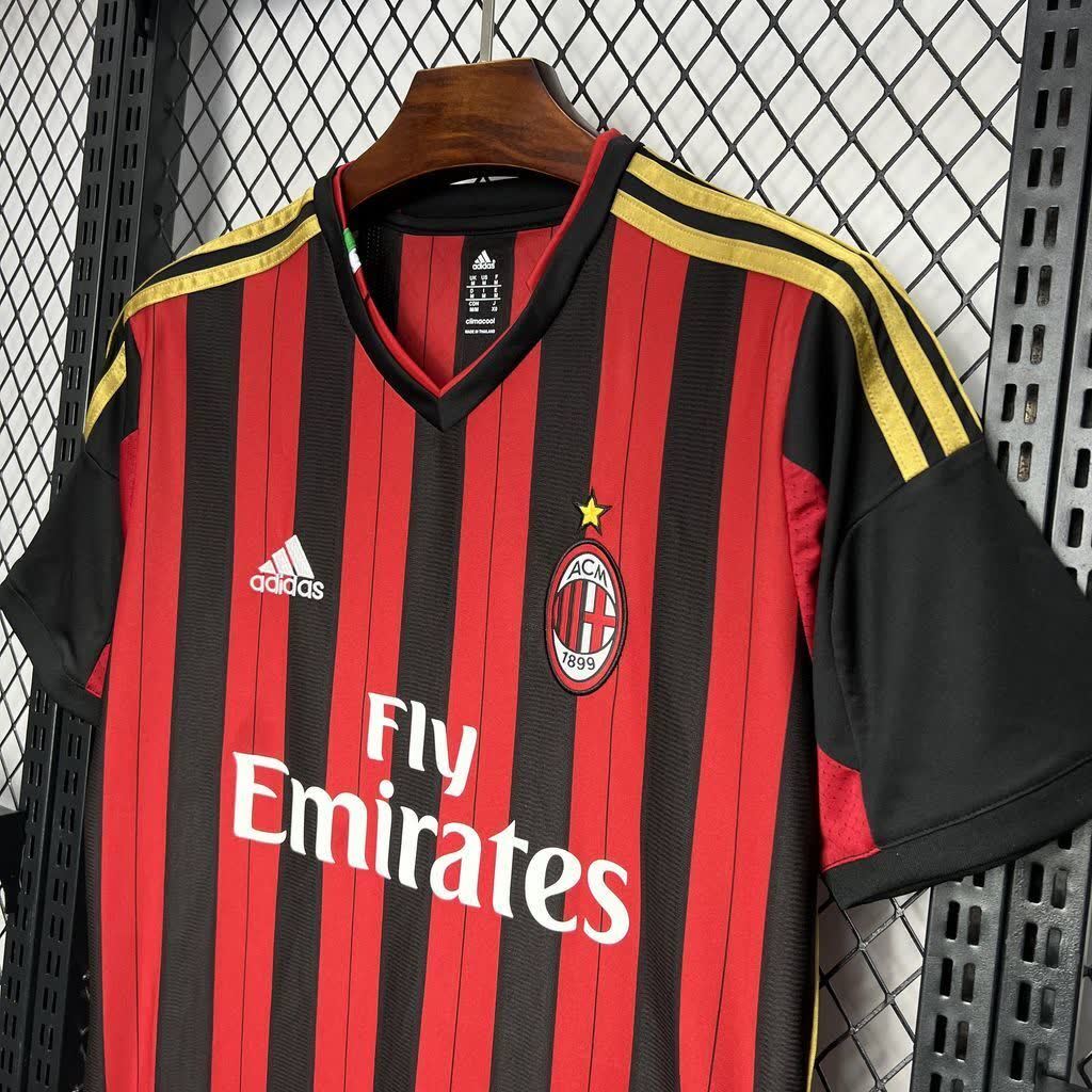 Football Shirt AC Milan Home 13-14 Retro extra 2