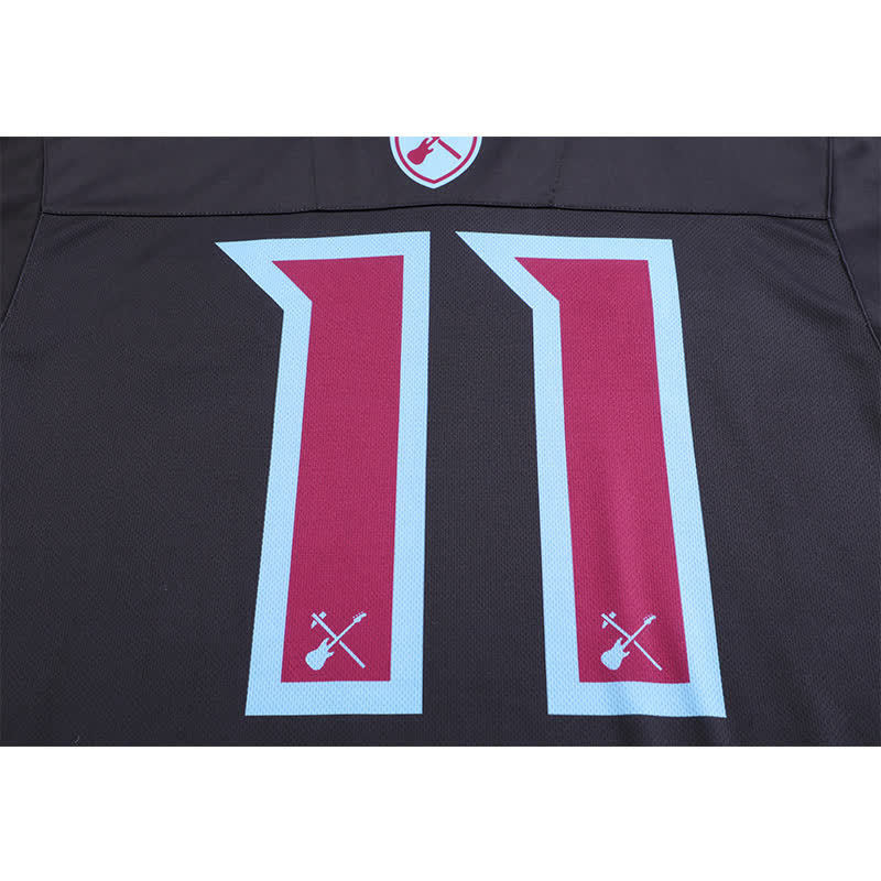 Football Shirt West Ham United Iron Maiden 25-26 Black extra 2