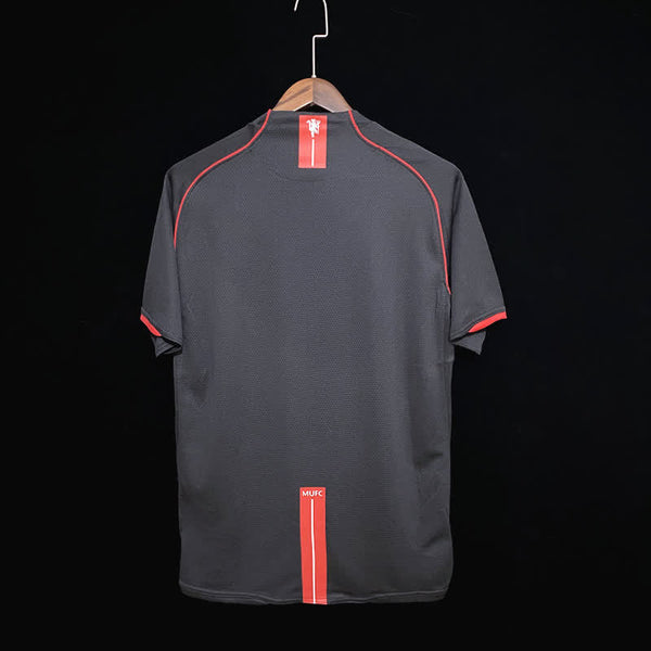 Football Shirt Manchester United Third 07-08 Away back
